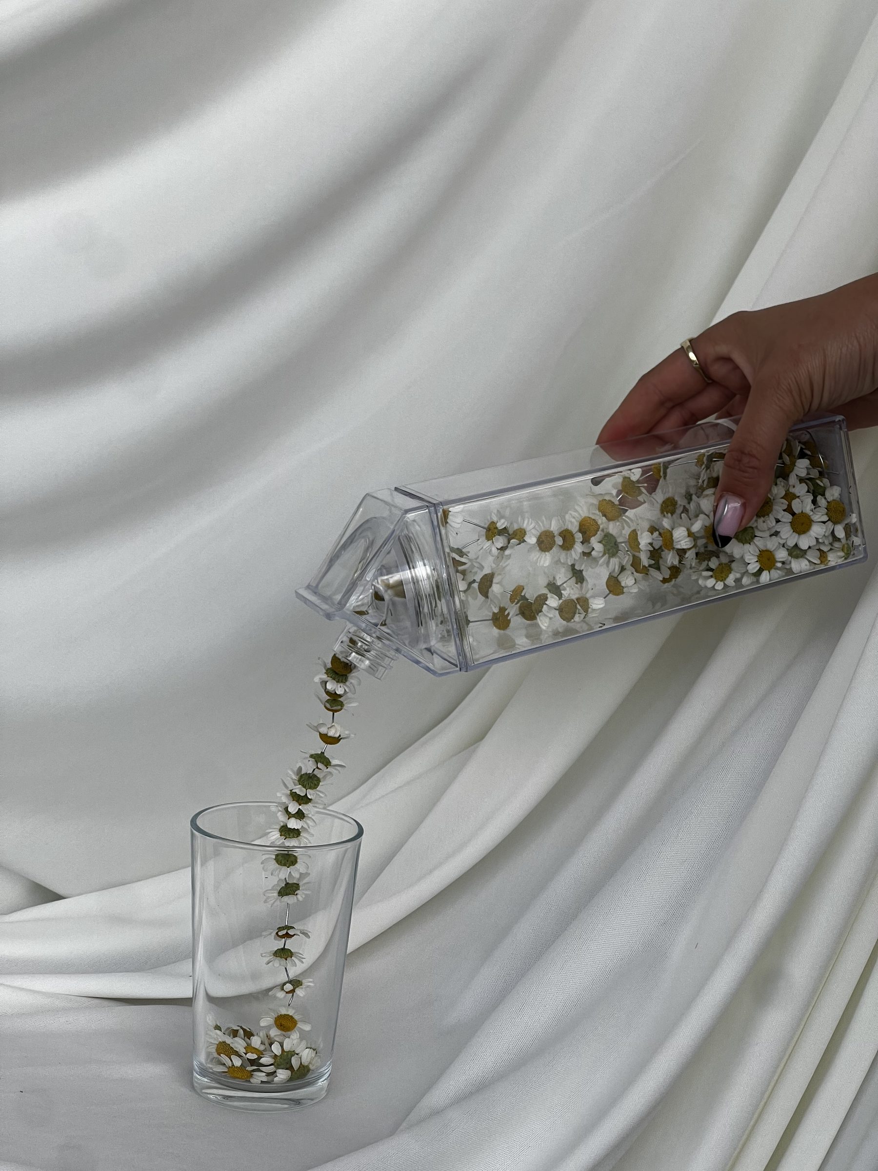 Floral art installation