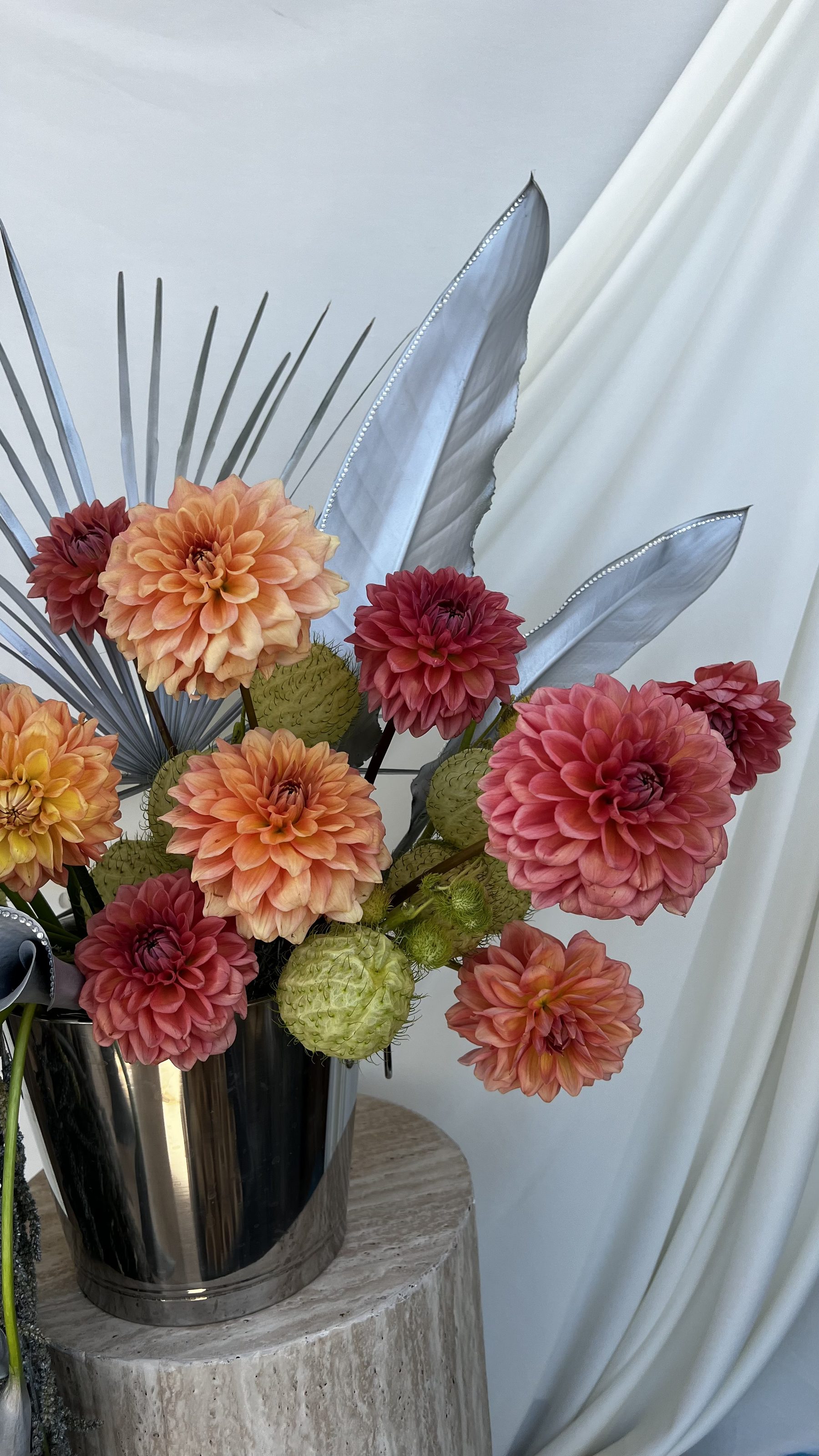 Bar floral arrangement
