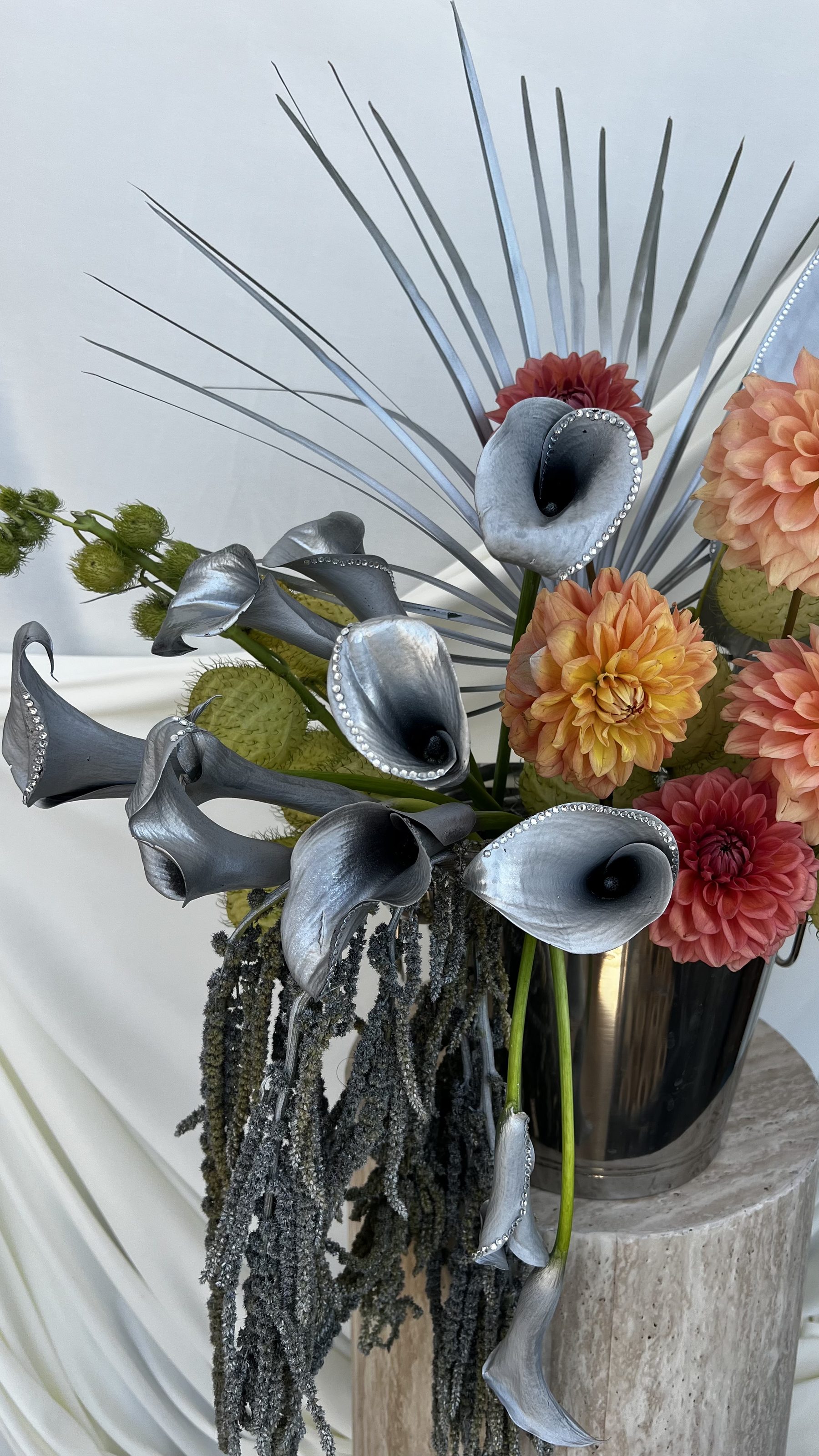 Bar floral arrangement
