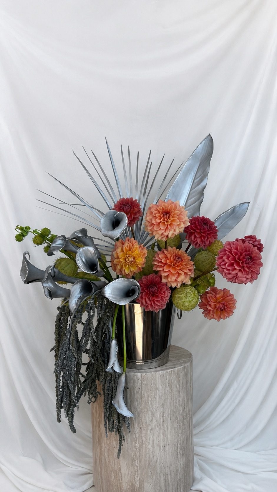 Bar floral arrangement