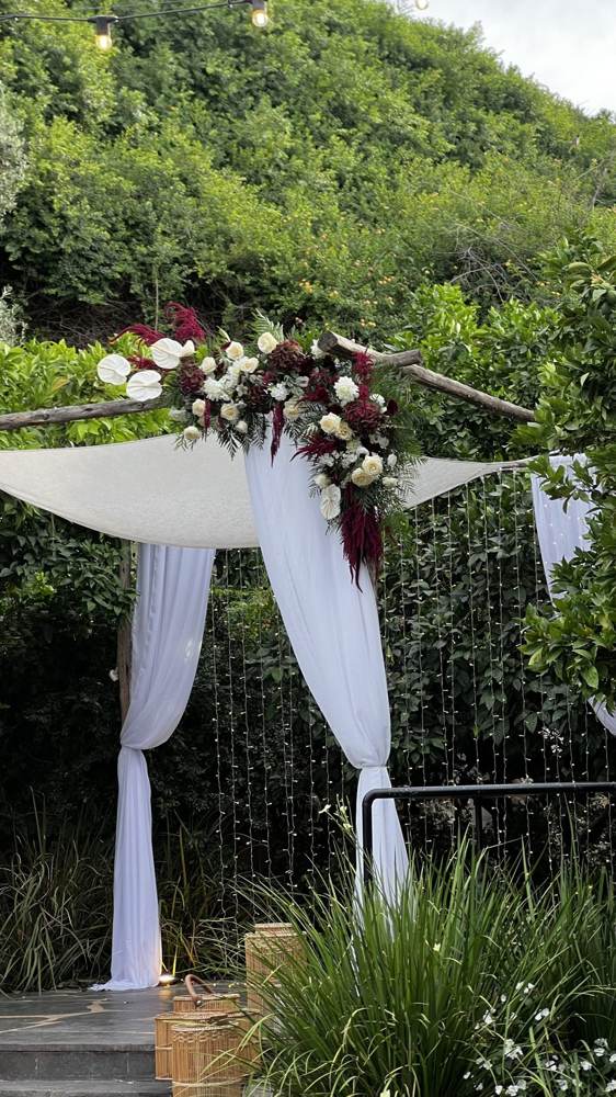 Chuppah ceremony arch