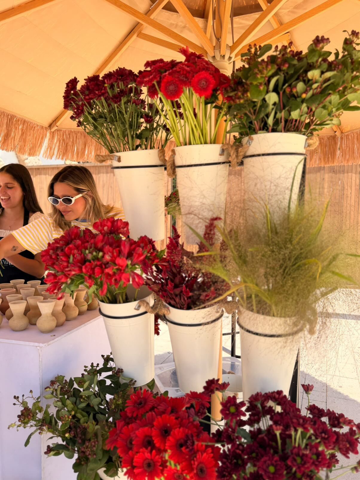 Flower bar arrangement